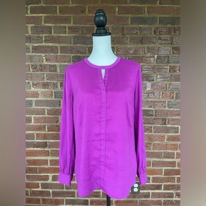 Ann Taylor Purple Blouse